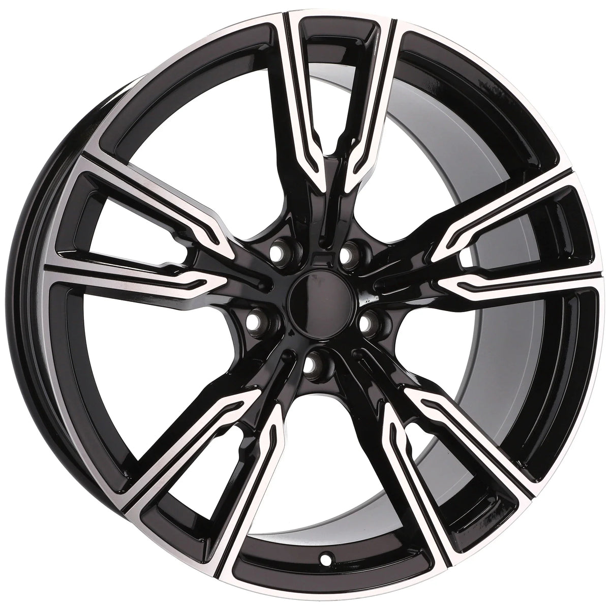 Alu kola pro BMW H5033 10.5x20 5x112 ET40 66.6 Black Polished | Wheelsup.cz