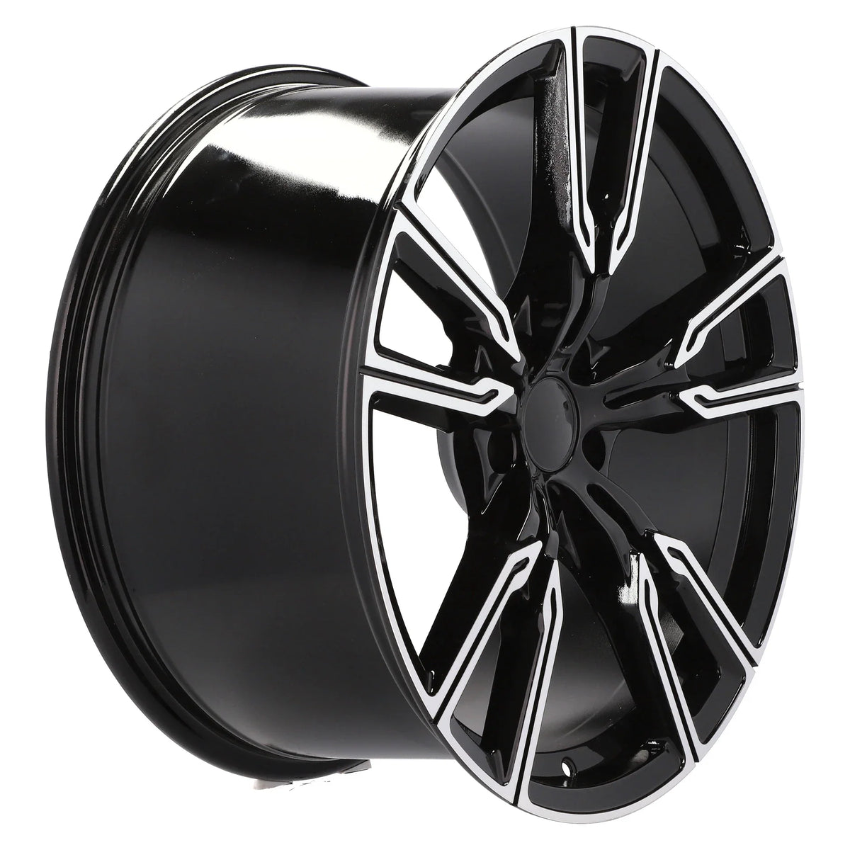 Alu kola pro BMW H5033 10.5x20 5x112 ET40 66.6 Black Polished | Wheelsup.cz