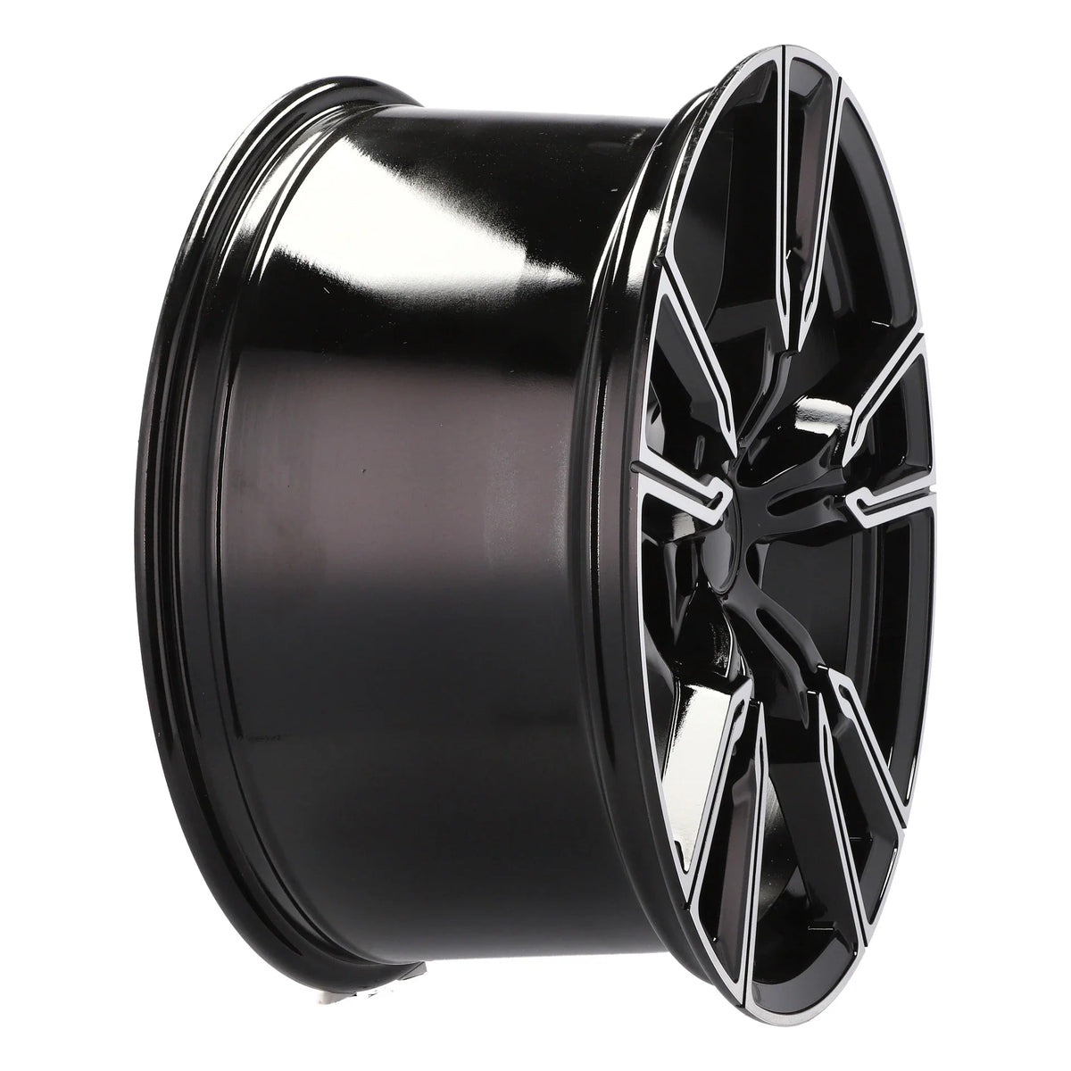 Alu kola pro BMW H5033 10.5x20 5x112 ET40 66.6 Black Polished | Wheelsup.cz