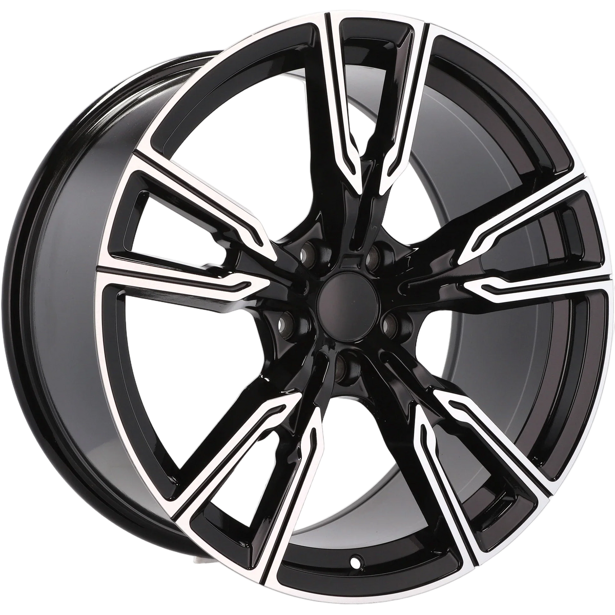 Alu kola pro BMW H5033 9x20 5x112 ET35 66.6 Black Polished | Wheelsup.cz
