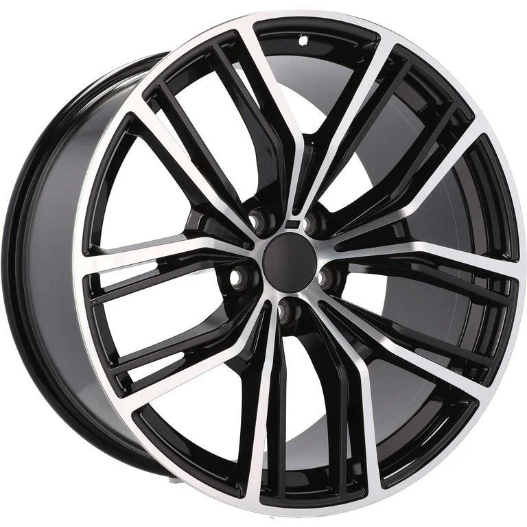 Alu kola pro BMW H5059 9x20 5x112 ET35 66.6 Black Polished | Wheelsup.cz
