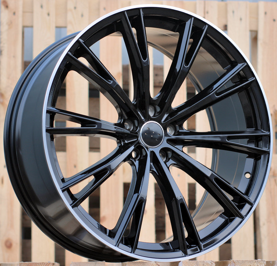 Racing Line H5060 9x21 5x112 ET30 schwarz, Audi