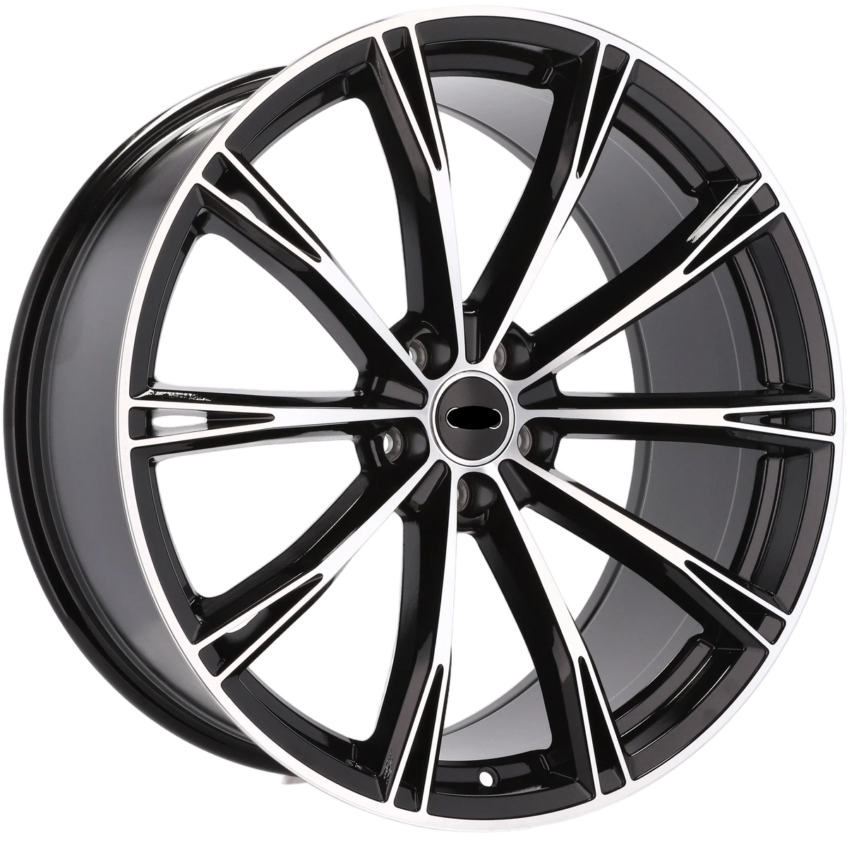 Alu kola pro Audi H5060 9.5x22 5x112 ET31 66.6 Black Polished | Wheelsup.cz