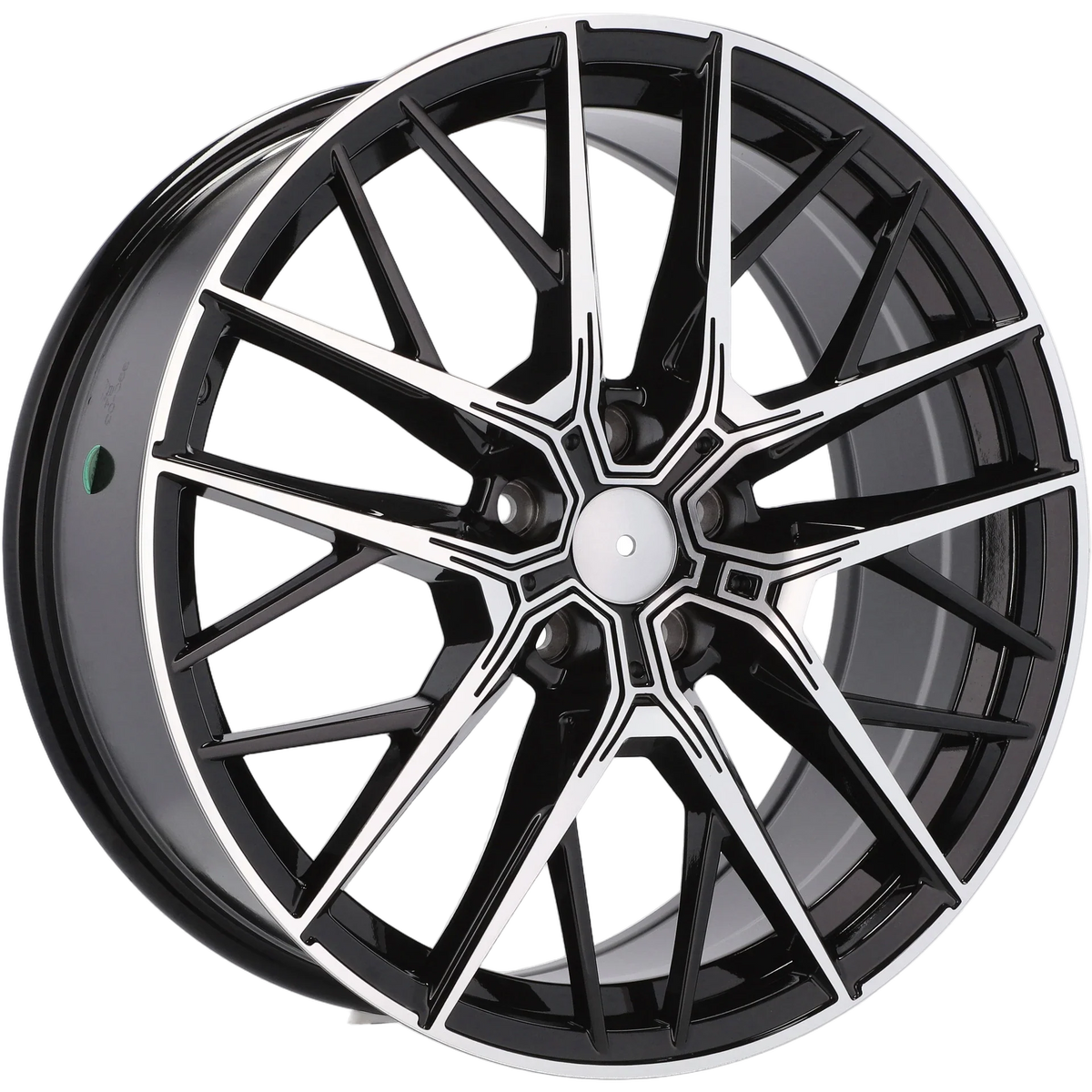 Alu kola pro BMW H5080 8x18 5x112 ET50 66.6 Black Polished | Wheelsup.cz