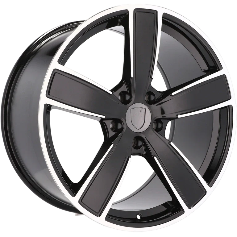 Alu kola pro Porsche H5082 11x21 5x130 ET58 71.6 Black Polished | Wheelsup.cz