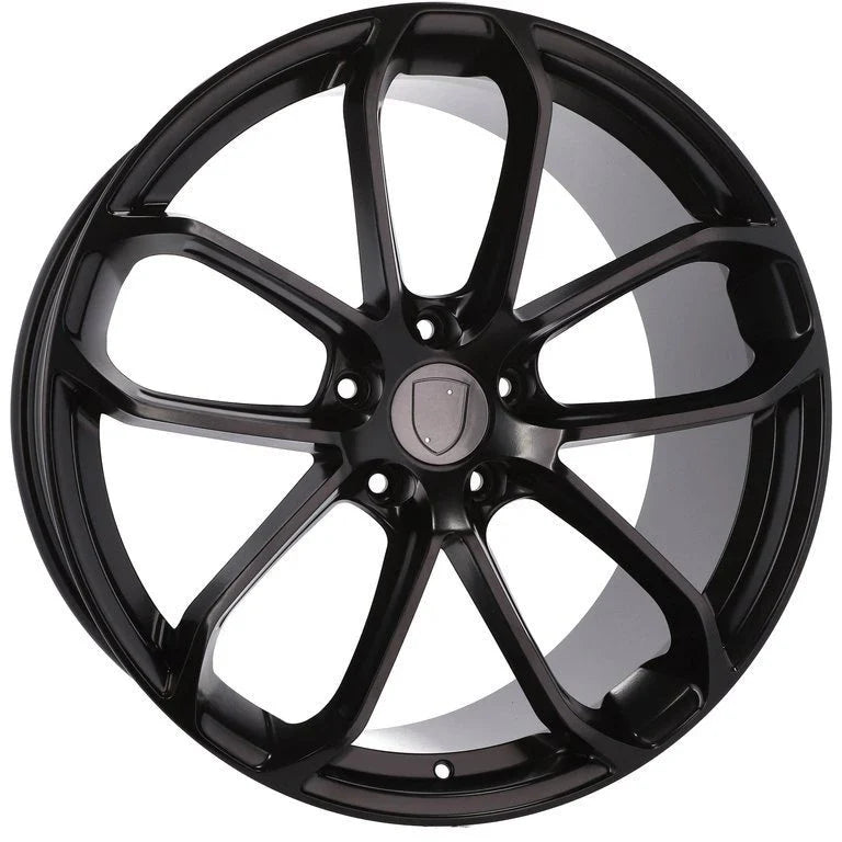 Alu kola pro Porsche H5084 11x20 5x130 ET58 Black Half Matt | Wheelsup.cz