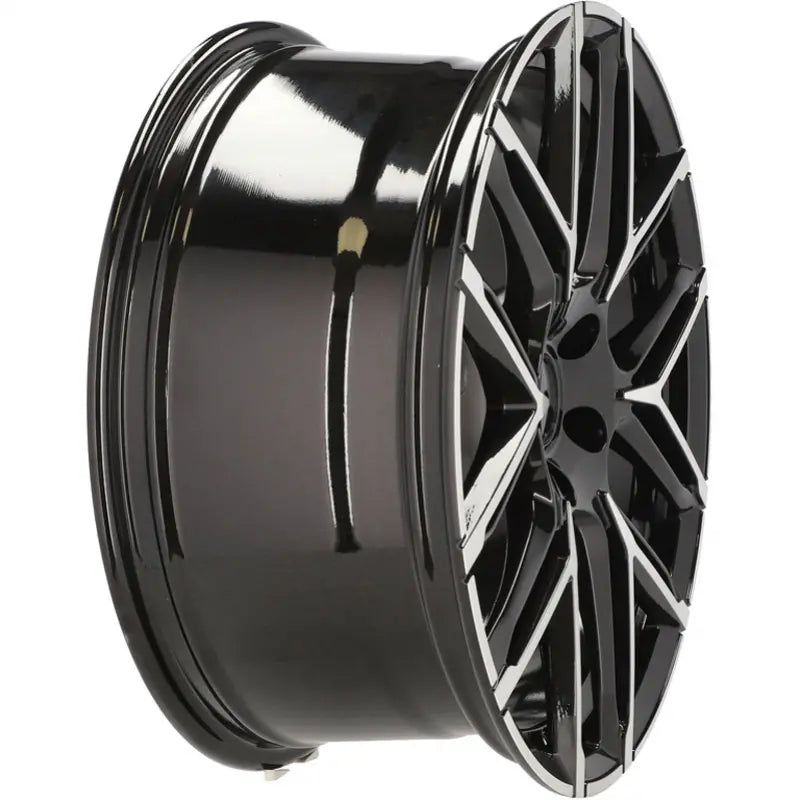 Alu kola pro Audi HF736 9.5x21 5x112 ET20 66.6 Black Polished | Wheelsup.cz
