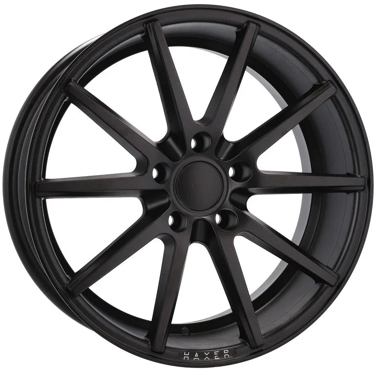 Alu kola HAXER HX014 9x18 5x112 ET38 66.6 Black Half Matt