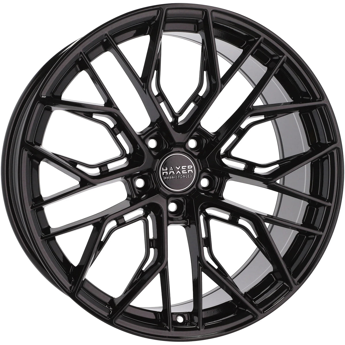Alu kola HAXER HX015F 10.5x20 5x120 ET30 72.6 Black | Wheelsup.cz