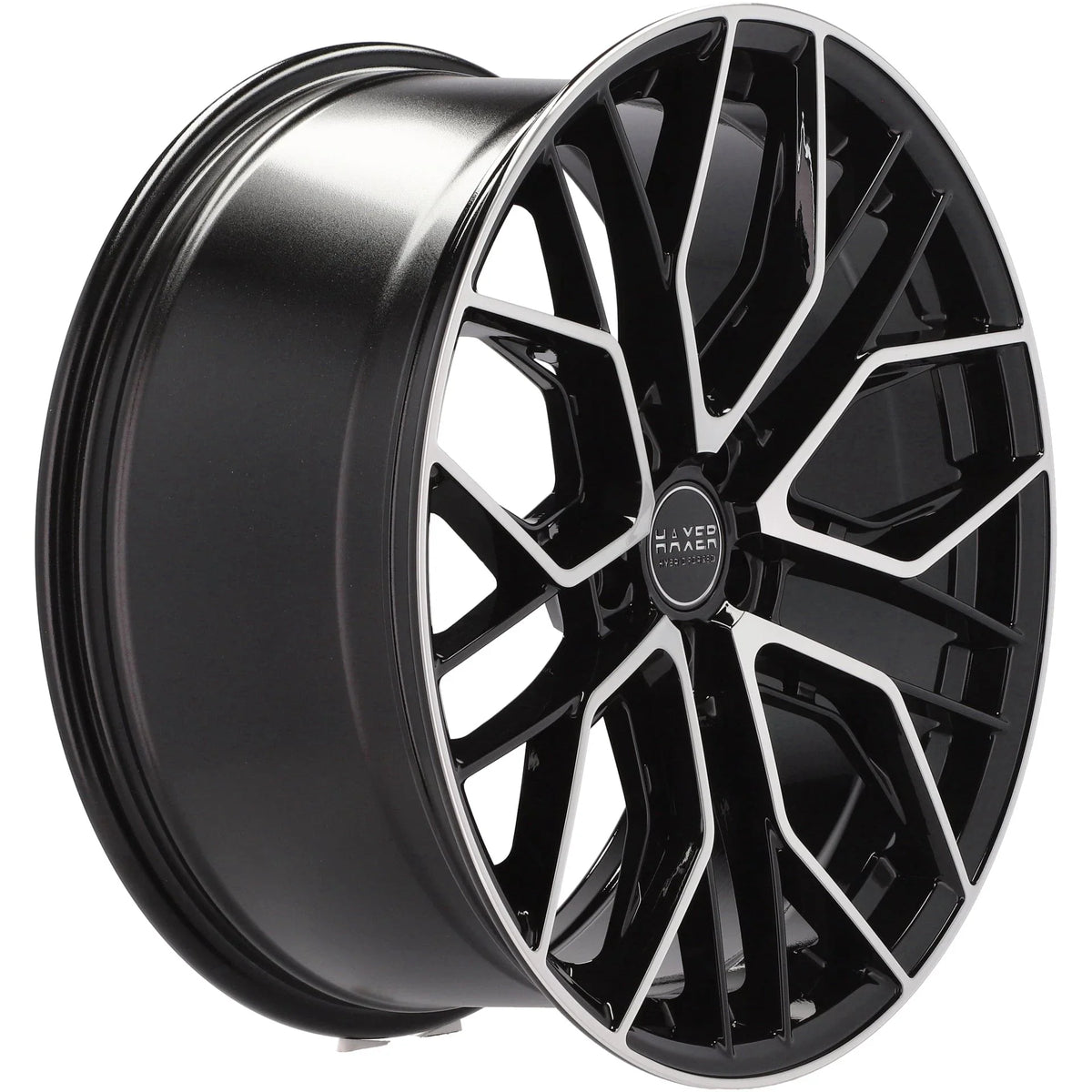 Alu kola HAXER HX015F 9x22 5x112 ET30 66.6 Black Polished | Wheelsup.cz