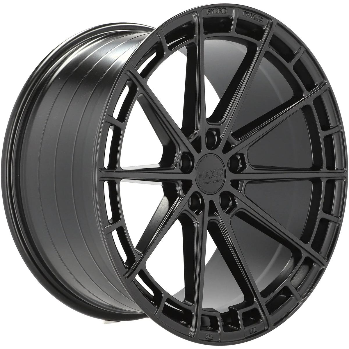 Alu kola pro HAXER HX019F 9x20 5x114.3 ET35 67.1 Black Half Matt | Wheelsup.cz