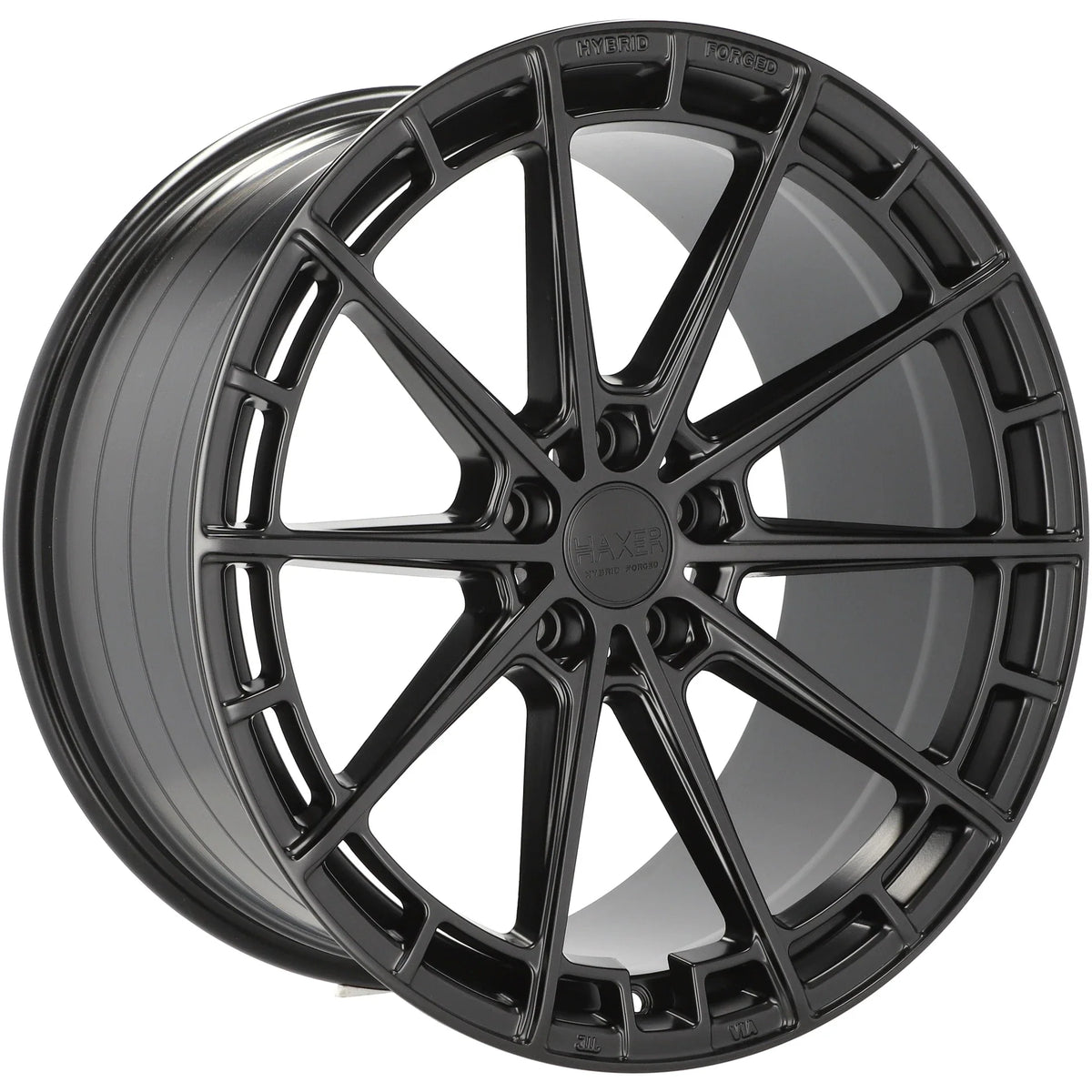 Alu kola pro HAXER HX019F 10x20 5x120 ET40 72.6 Black Half Matt | Wheelsup.cz