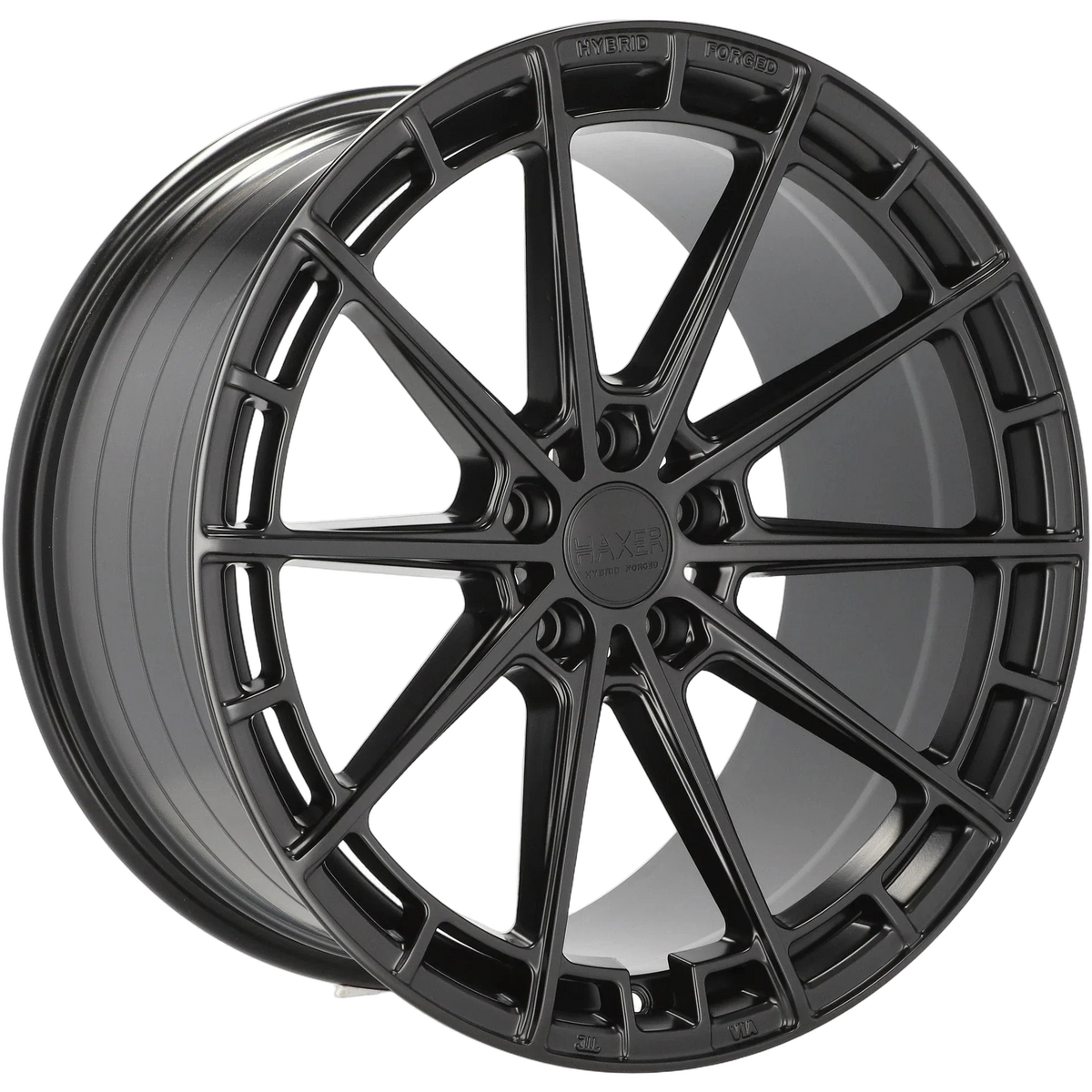 Alu kola pro HAXER HX019F 10x20 5x112 ET40 66.6 Black Half Matt | Wheelsup.cz