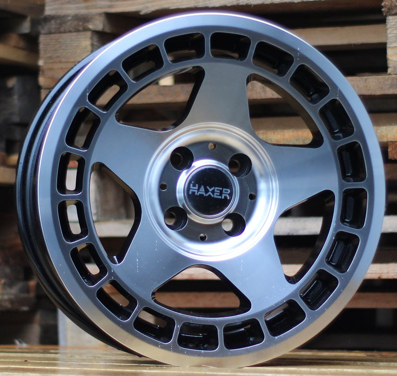 HAXER HX026 7x15 4x100 ET25 černá, Mercedes