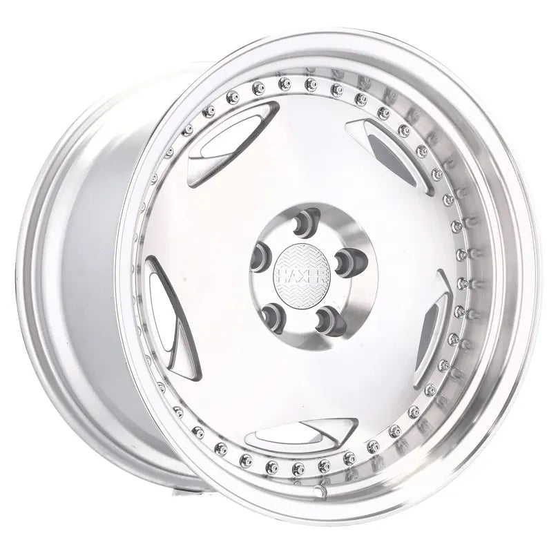 Alu kola HAXER HX035 7.5x17 5x108 ET40 67.1 Black Polished | Wheelsup.cz