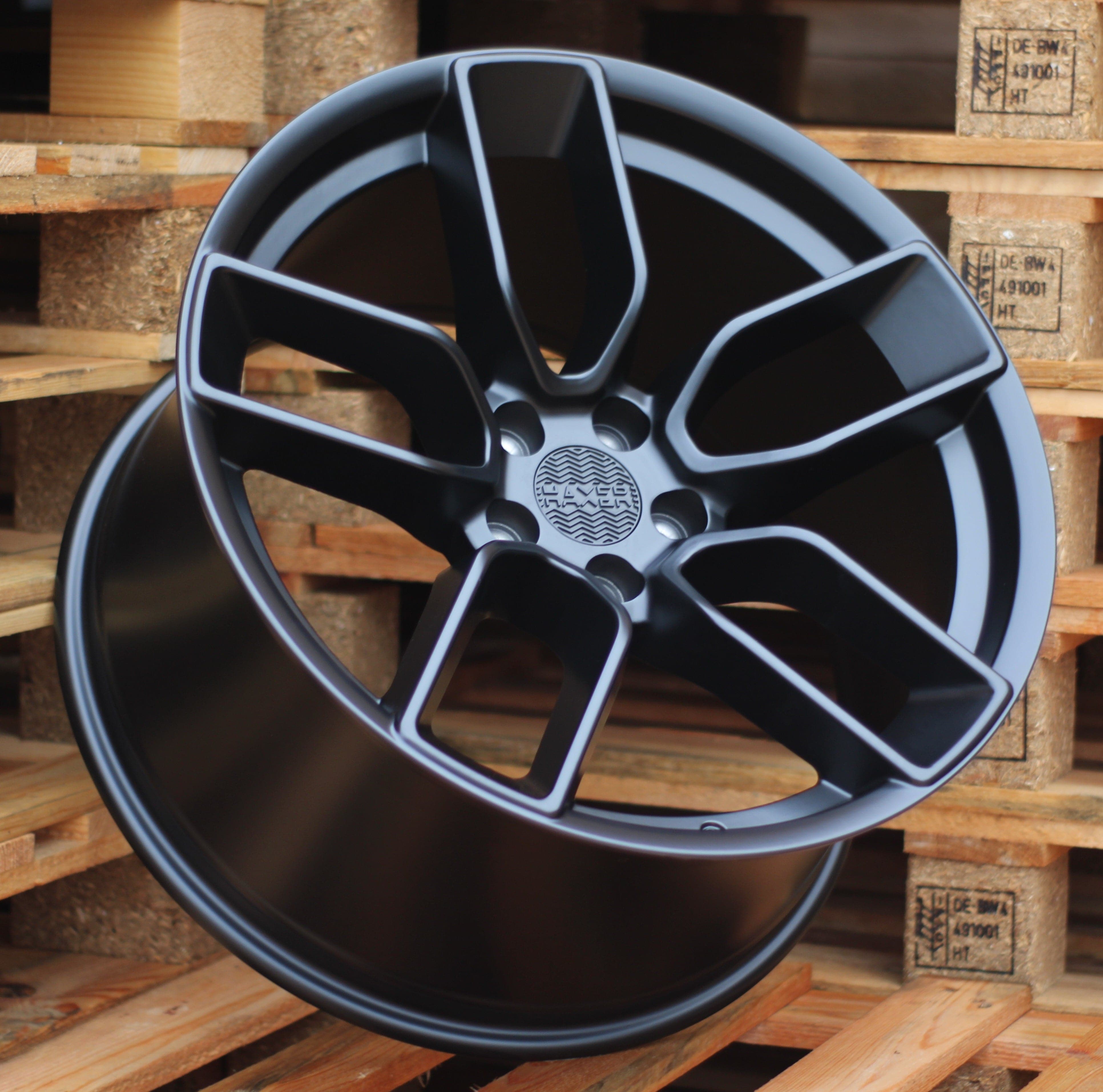 HAXER HX031 9x20 5x115 ET20, schwarz