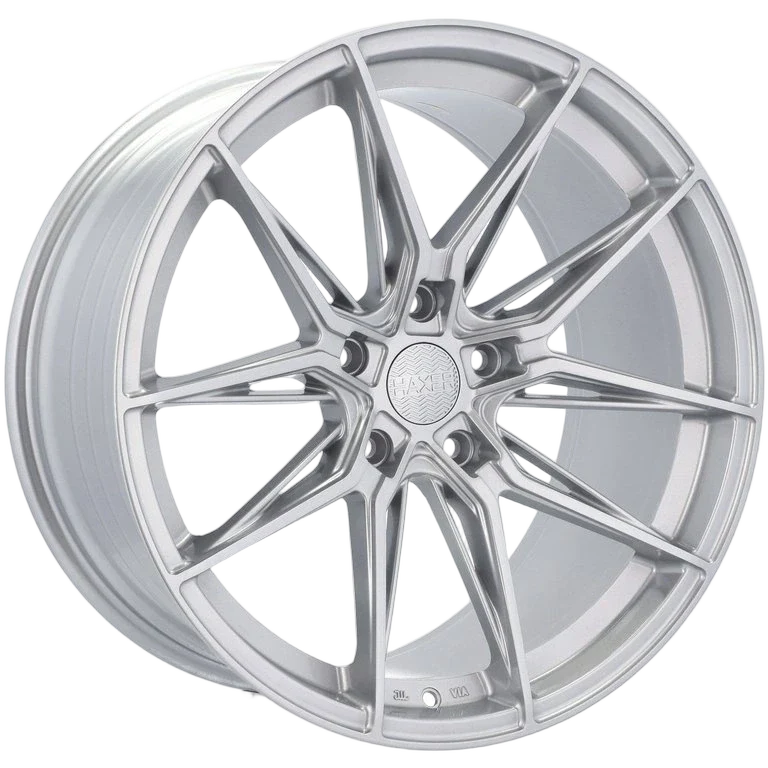 Alu kola HAXER HX036 8x18 5x112 ET40 66.6 Silver Shining | Wheelsup.cz