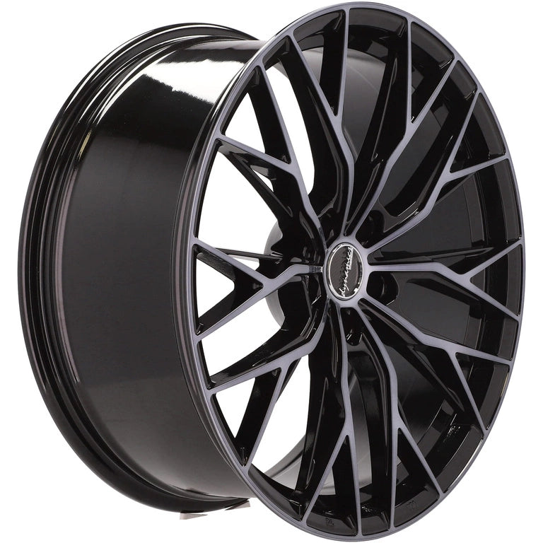 Alu kola HAXER HX042 8x18 5x112 ET45 66.6 Black & Tinted Face | Wheelsup.cz