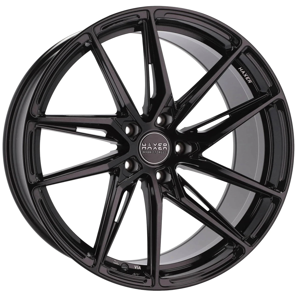 Alu kola HAXER HX08F 11x20 5x120 ET36 72.6 Black | Wheelsup.cz