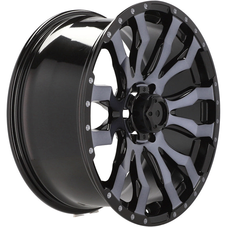 Alu kola pro Offroad I0215B 9x20 6x139.7 ET35 110.1 Black & Double Tinted Face | Wheelsup.cz