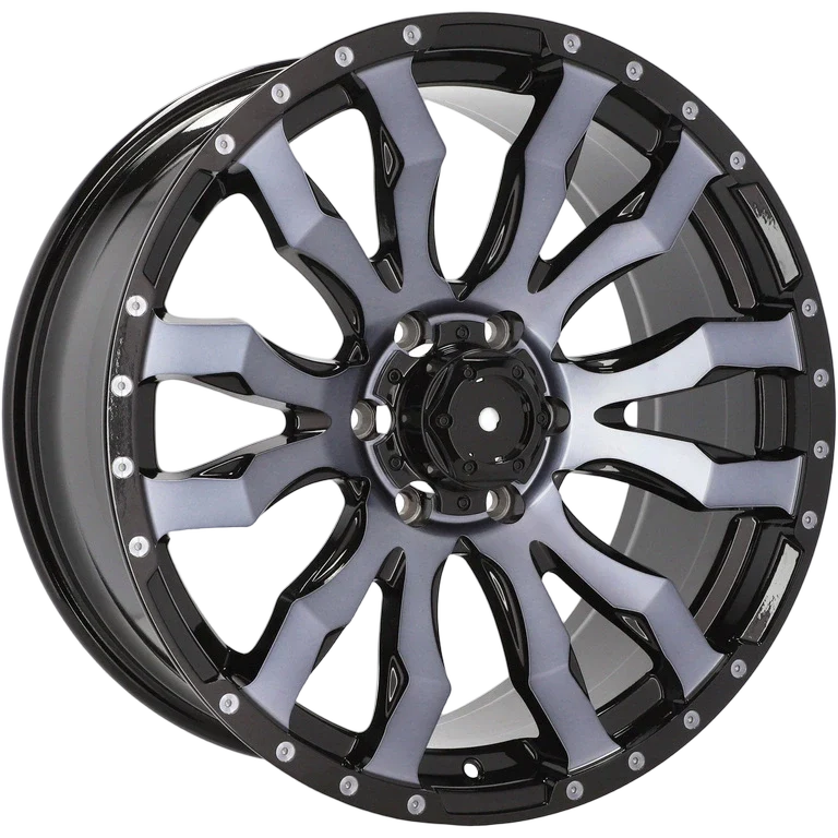 Alu kola pro Offroad I0215B 9x20 6x139.7 ET35 110.1 Black & Double Tinted Face | Wheelsup.cz
