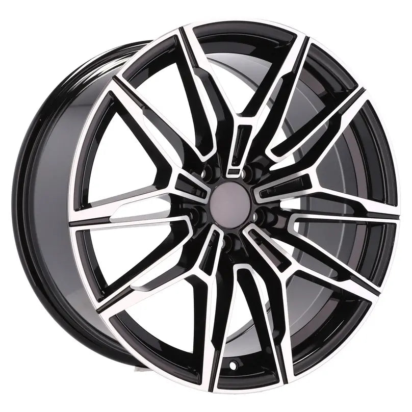 Alu kola pro BMW I0294 8x18 5x112 ET27 66.6 Black Polished | Wheelsup.cz