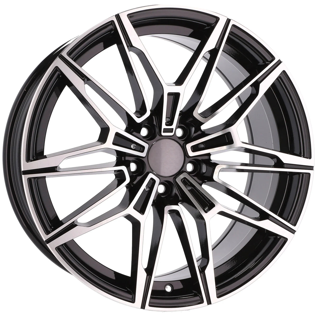Alu kola pro BMW I0294 9x19 5x112 ET40 66.6 Black Polished
