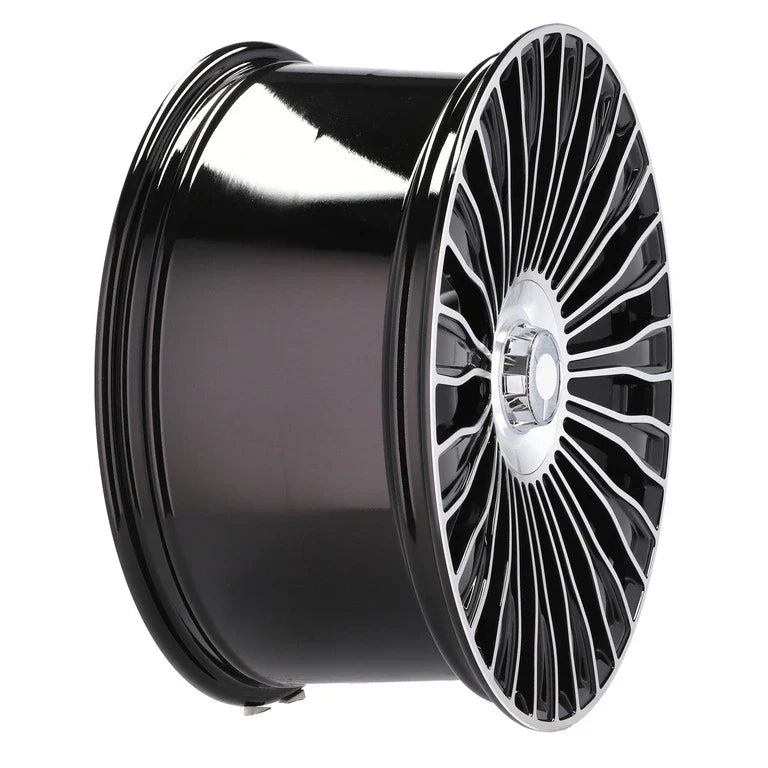 Alu kola pro Mercedes I0313 9x21 5x112 ET34 66.6 Black Polished | Wheelsup.cz