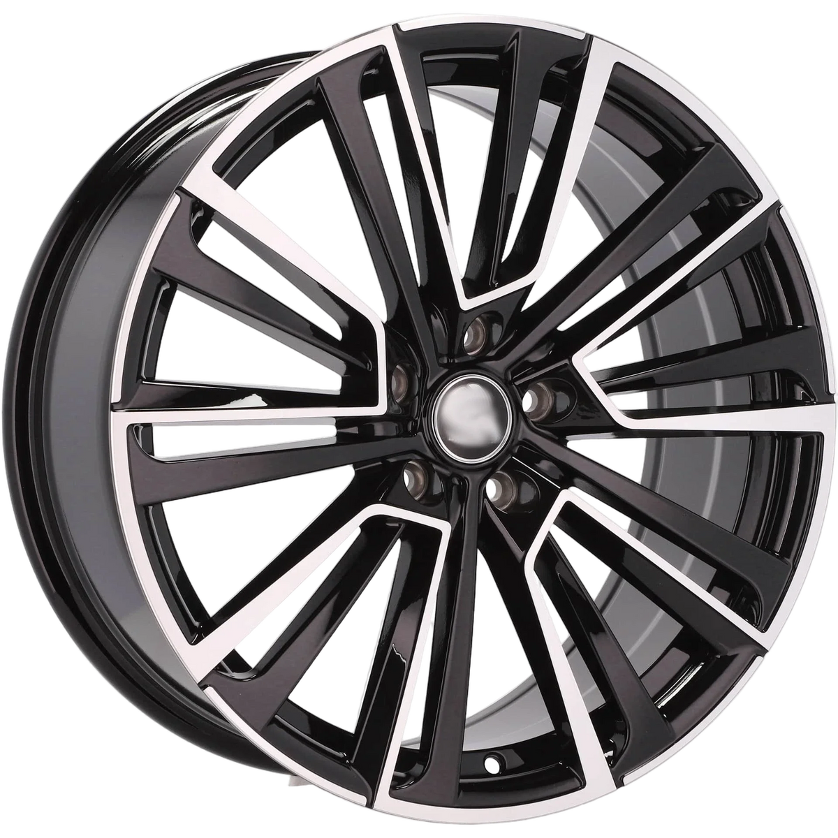 Alu kola pro Škoda I0361 8x19 5x112 ET44 57.1 Black Polished | Wheelsup.cz