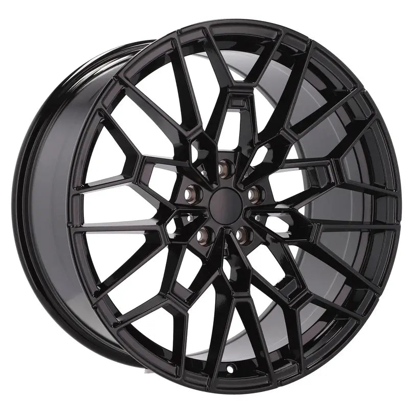 Alu kola pro BMW I0384 8x18 5x112 ET27 66.6 Black Half Matt | Wheelsup.cz
