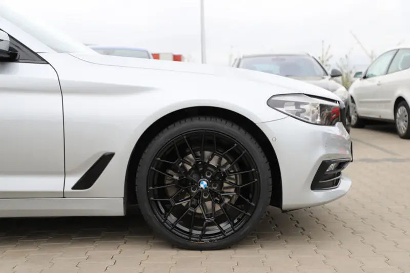 Alu kola pro BMW I0384 8x18 5x112 ET27 66.6 Black Half Matt | Wheelsup.cz