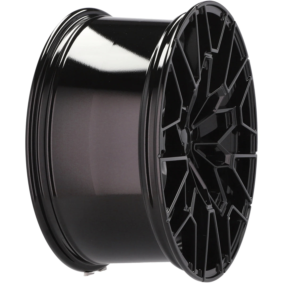 Alu kola pro BMW I0384 8.5x19 5x120 ET33 72.6 Black Half Matt | Wheelsup.cz
