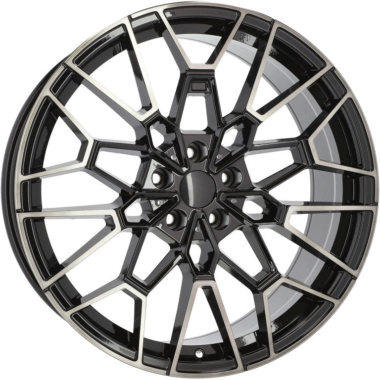 Alu kola pro BMW I0384 8.5x18 5x120 ET33 72.6 Black & Tinted Face | Wheelsup.cz