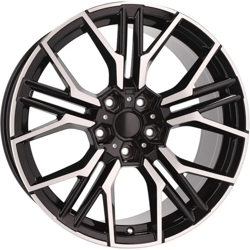 Alu kola pro BMW I0405 9x19 5x112 ET38 66.6 Black Polished | Wheelsup.cz
