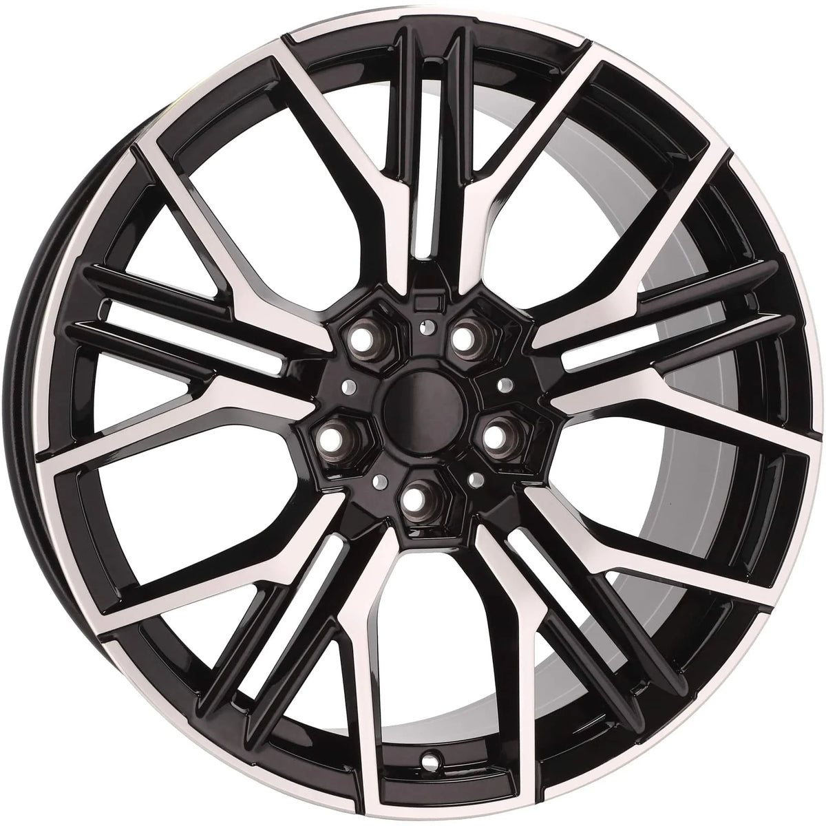 Alu kola pro BMW I0405 9x19 5x112 ET38 66.6 Black Polished