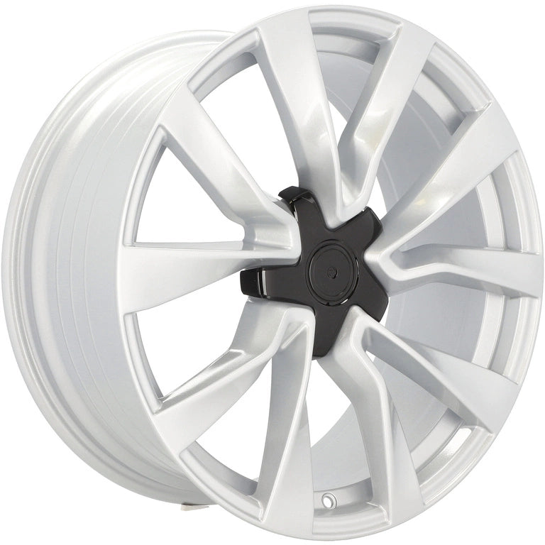 Alu kola pro Tesla I0517 8.5x19 5x114.3 ET38 64.1 Silver Shining