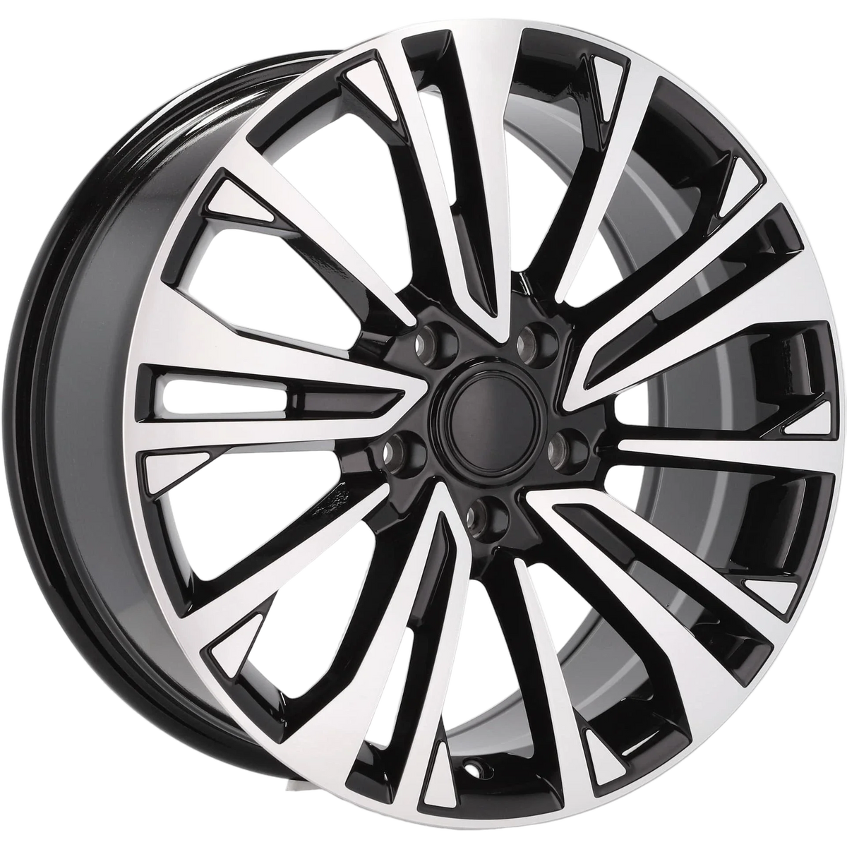 Alu kola pro Volkswagen I1114 8x18 5x120 ET50 65.1 Black Polished | Wheelsup.cz