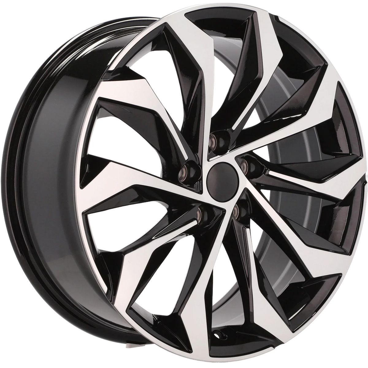 Alu kola pro Škoda I1139 8x20 5x112 ET41 57.1 Black Polished | Wheelsup.cz