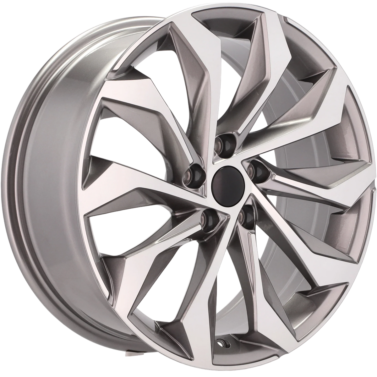 Alu kola pro Škoda I1139 8x19 5x112 ET41 57.1 Grey Polished | Wheelsup.cz