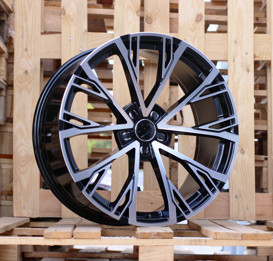 Racing Line I5170 8,5x19 5x112 ET40 schwarz, Audi