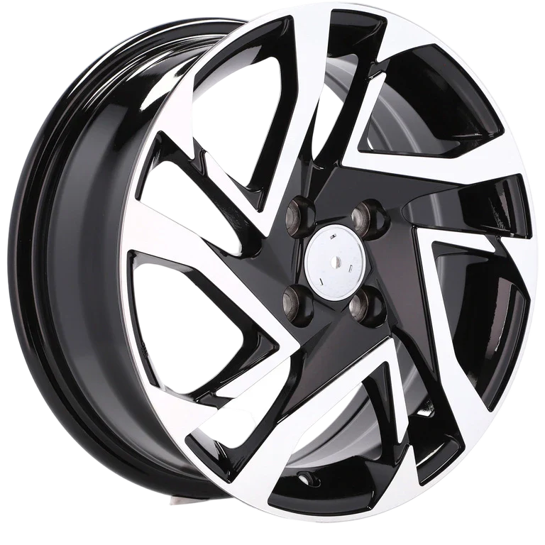 Alu kola pro Toyota I5417 6x15 4x100 ET40 54.1 Black Polished | Wheelsup.cz