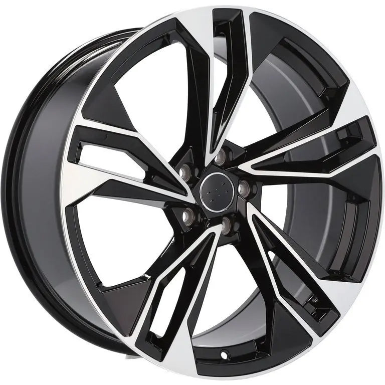 Alu kola pro Audi I5493 8x18 5x112 ET40 66.6 Black Polished | Wheelsup.cz