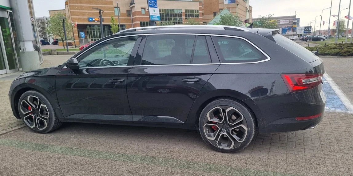 Alu kola pro Škoda I5561 8x18 5x112 ET42 57.1 Black Polished | Wheelsup.cz