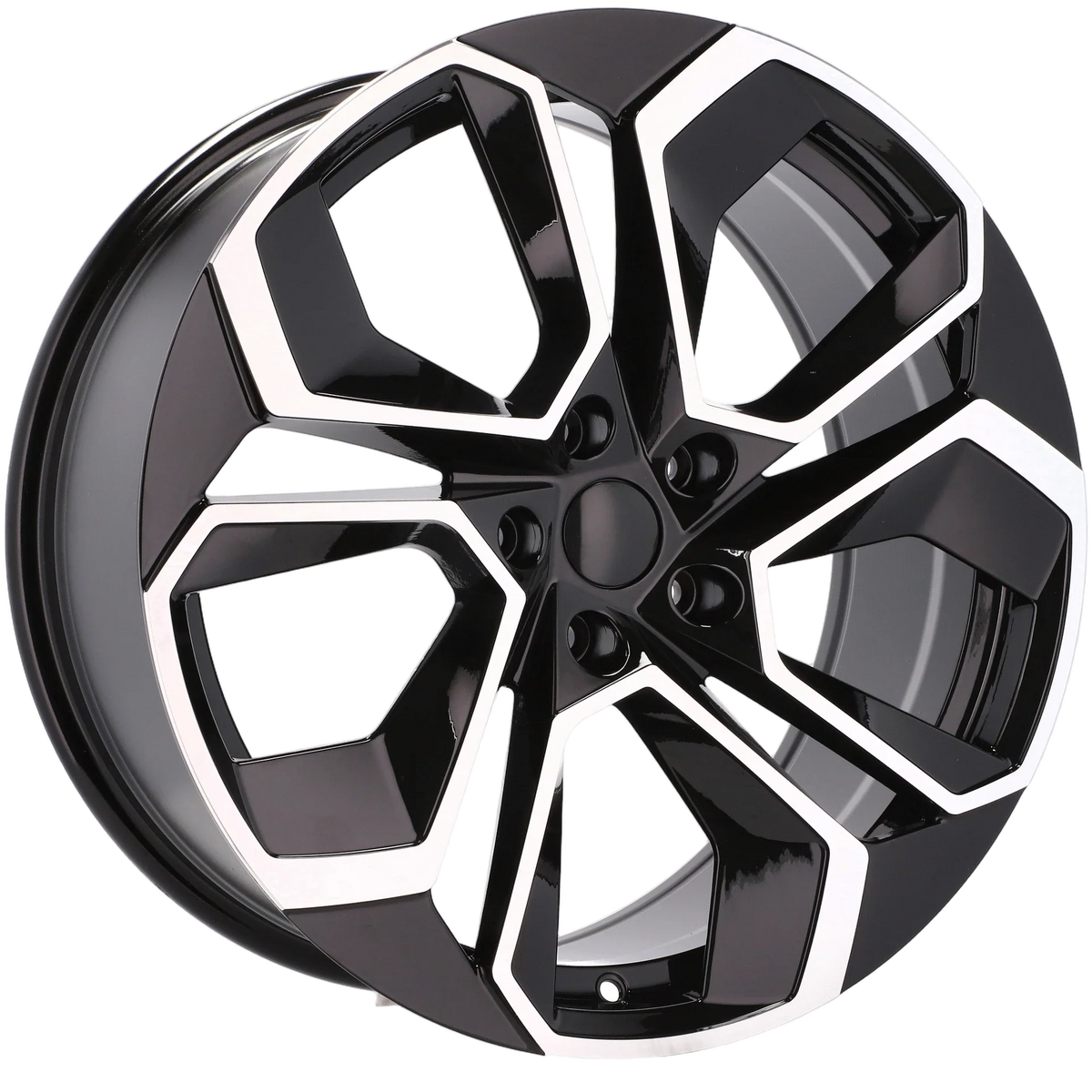 Alu kola pro Škoda I5561 8.5x19 5x112 ET40 57.1 Black Polished | Wheelsup.cz