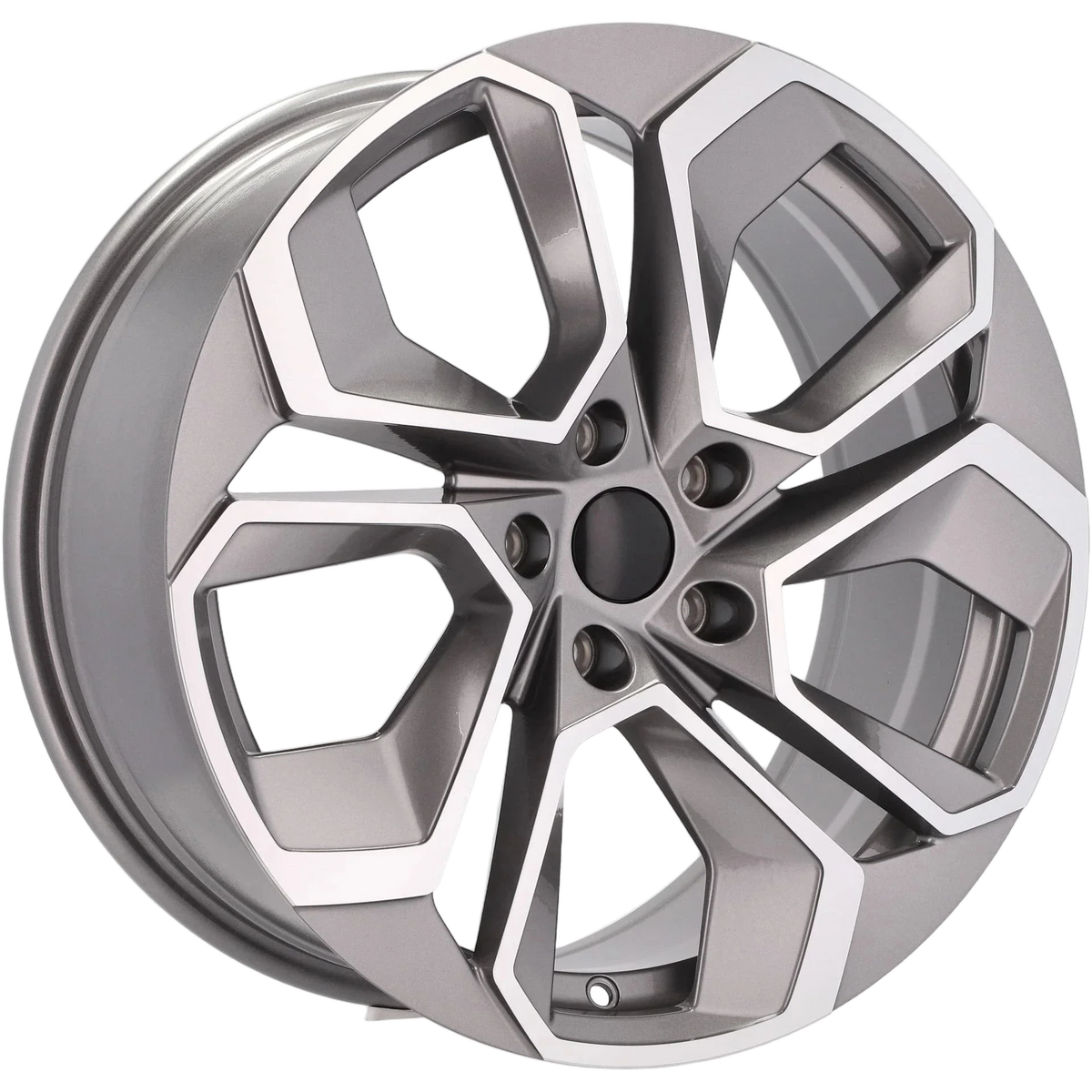Alu kola pro Škoda I5561 8x18 5x112 ET42 57.1 Grey Polished | Wheelsup.cz