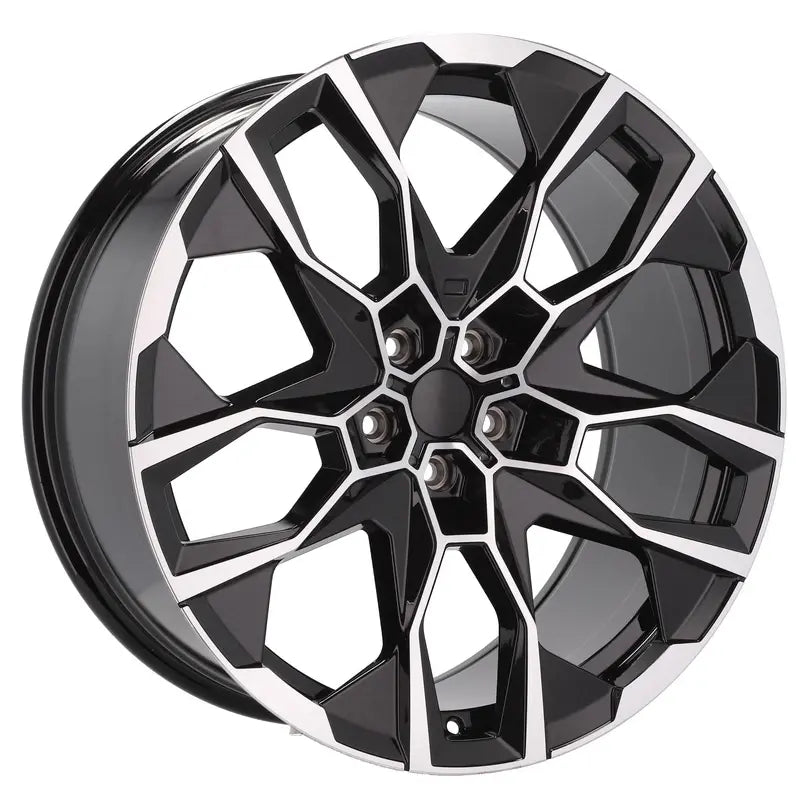 Alu kola pro BMW I5592 9.5x21 5x120 ET26 66.6 Black Polished | Wheelsup.cz