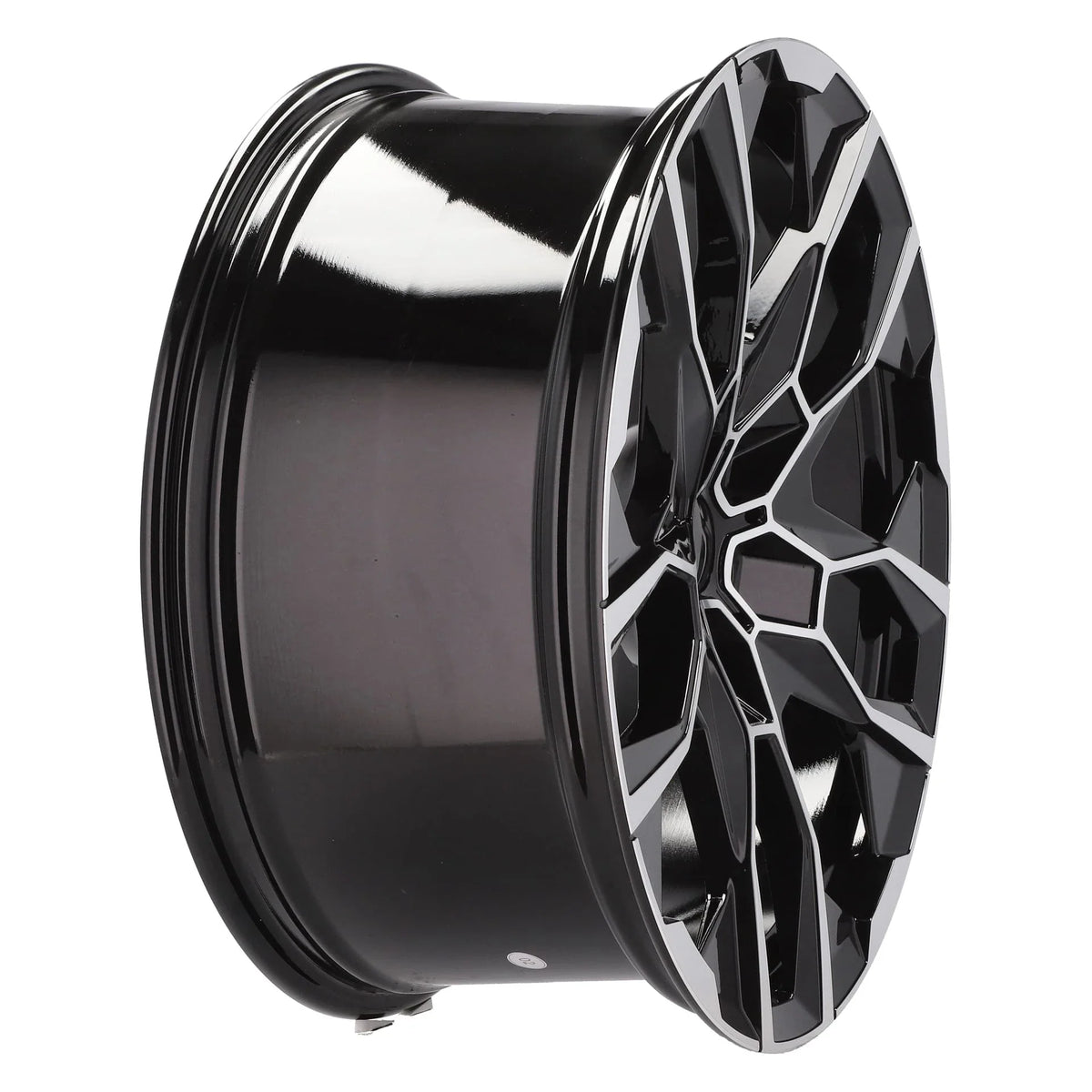 Alu kola pro BMW I5592 9.5x22 5x112 ET32 66.6 Black Polished | Wheelsup.cz