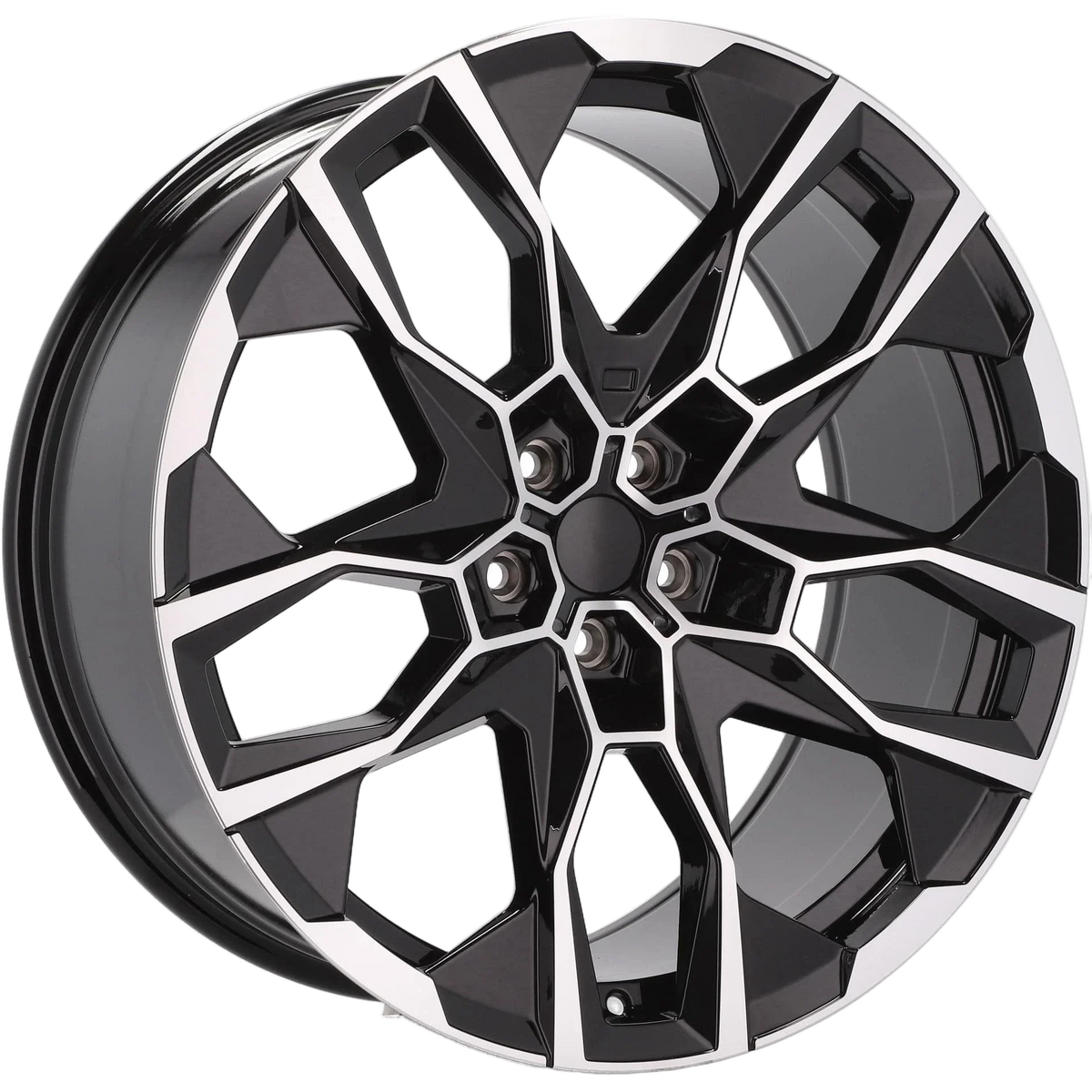 Alu kola pro BMW I5592 9.5x21 5x120 ET26 66.6 Black Polished | Wheelsup.cz