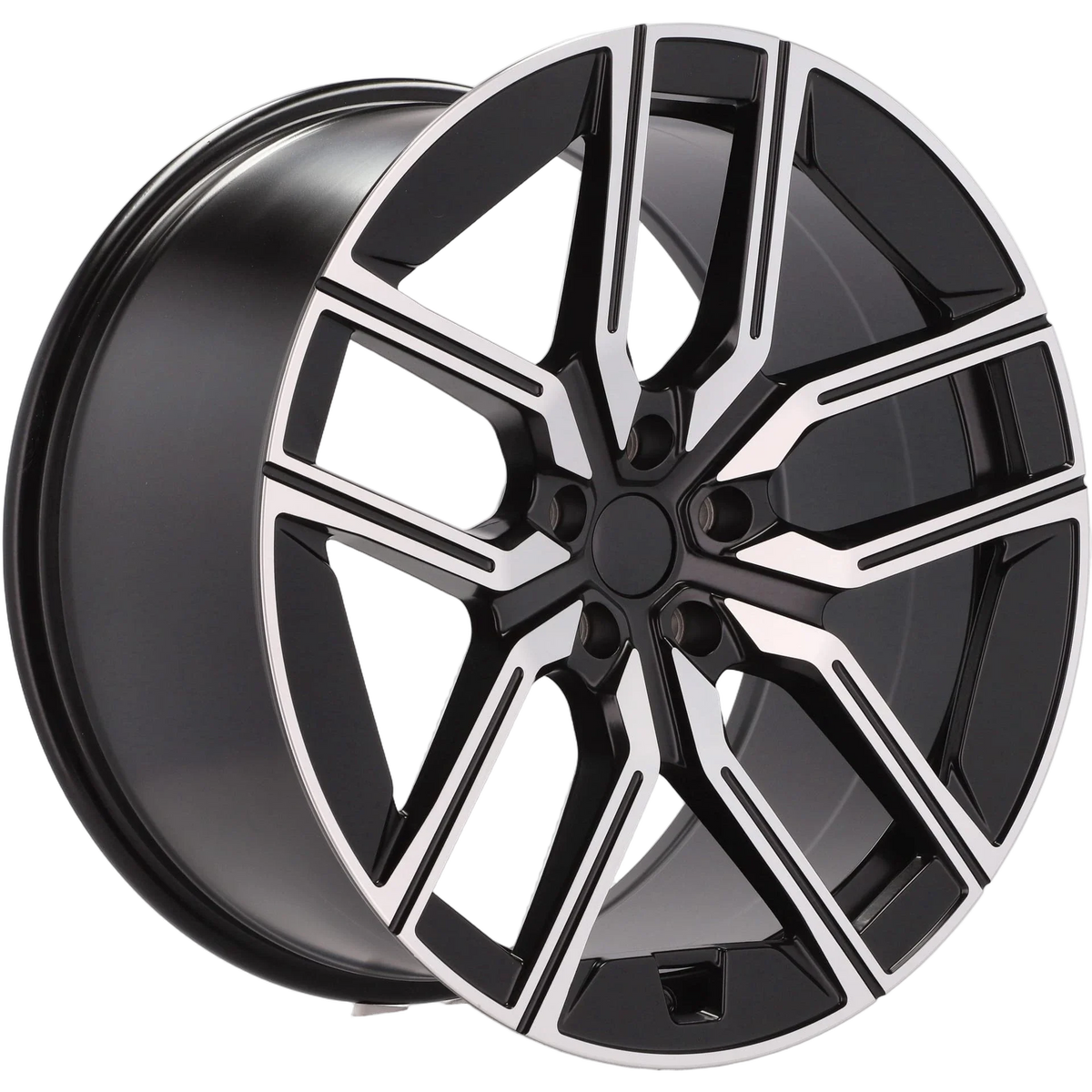 Alu kola pro BMW I5619 10x20 5x112 ET41 66.6 Black Polished Half Matt | Wheelsup.cz