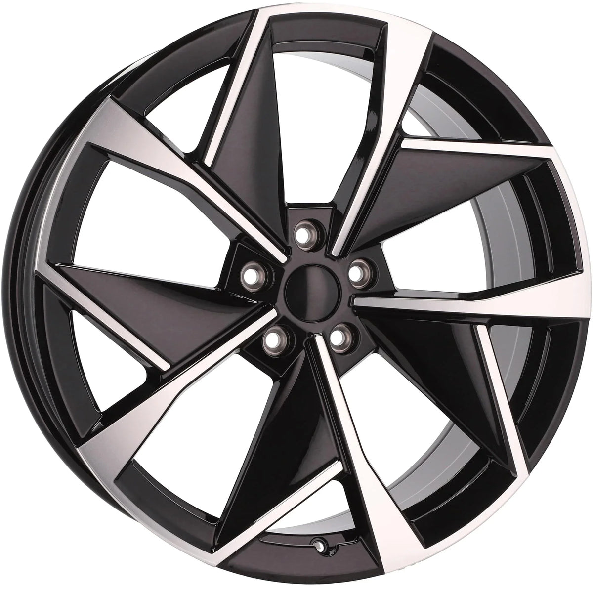 Alu kola pro Škoda I5638 8x19 5x112 ET45 57.1 Black Polished | Wheelsup.cz